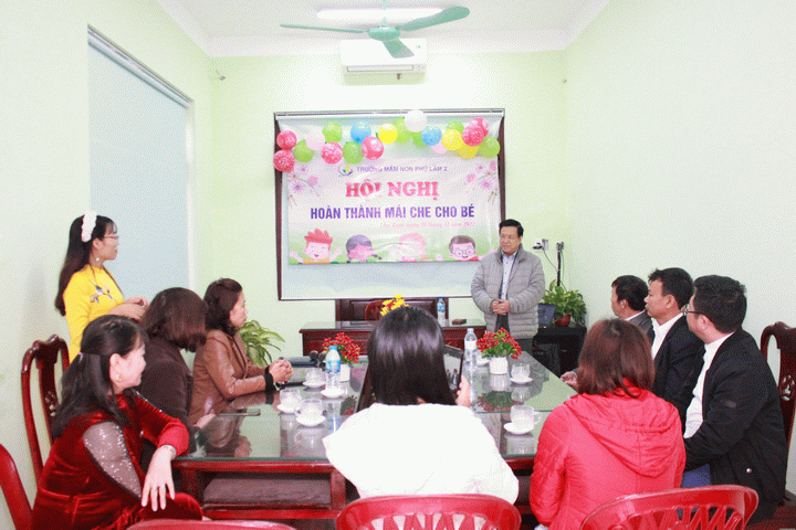 Khánh thành công trình “Mái che cho bé”