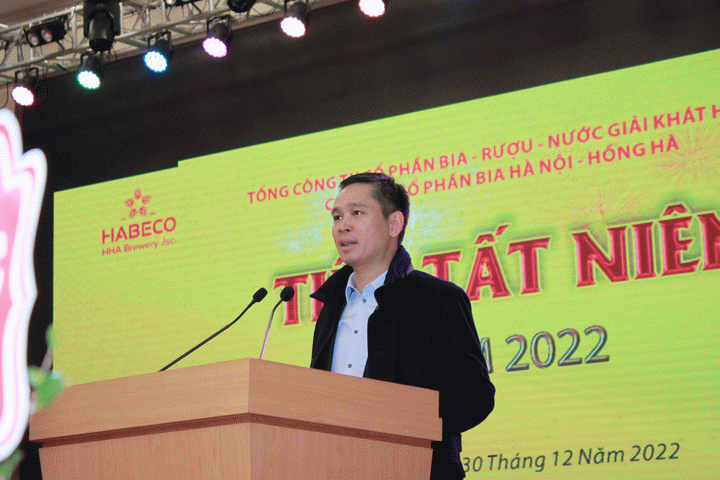 Công ty CP Bia Hà Nội – Hồng Hà đạt toàn diện các chỉ tiêu năm 2022