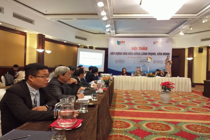 Xây dựng văn hóa uống lành mạnh, văn minh