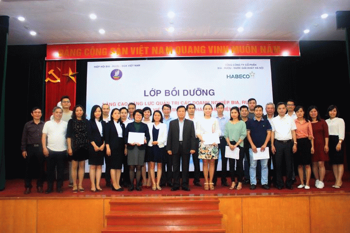 VBA tổ chức lớp bồi dưỡng nâng cao năng lực quản trị của các doanh nghiệp Đồ uống