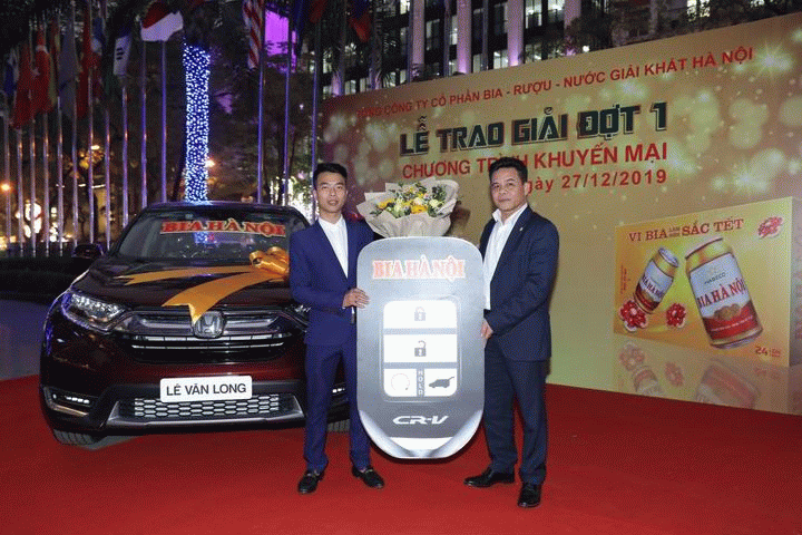 HABECO trao giải thưởng chương trình “Vị bia làm nên sắc Tết”