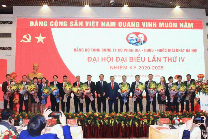Đại hội Đảng bộ HABECO lần thứ IV bầu ra 15 ủy viên Ban chấp hành nhiệm kỳ 2020 – 2025
