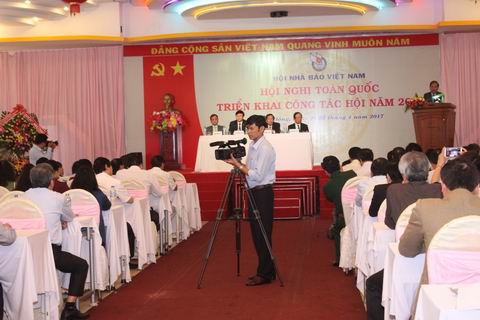 Hội nghị toàn quốc Hội Nhà báo Việt Nam triển khai nhiệm vụ 2017