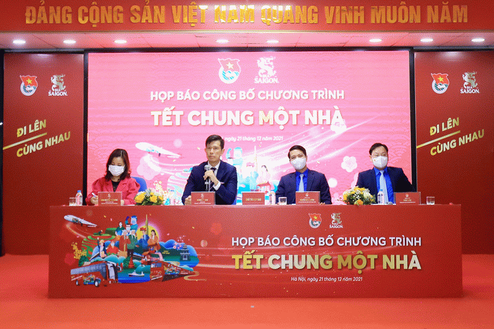 Trung ương Đoàn và Bia Saigon công bố chương trình cộng đồng Tết Chung Một Nhà