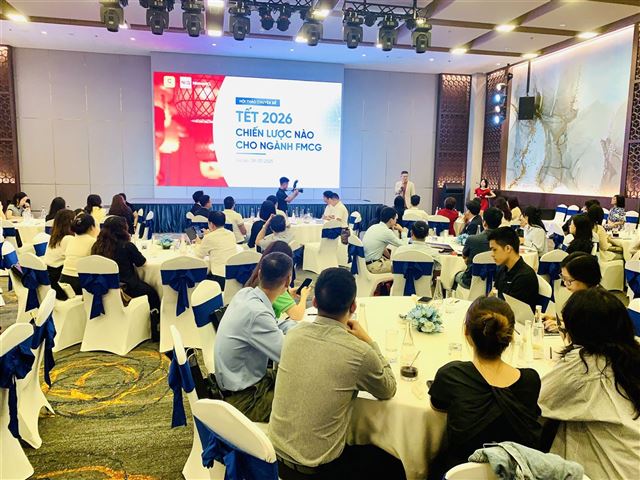 Hội thảo chiến lược Tết 2026 cho ngành hàng tiêu dùng nhanh