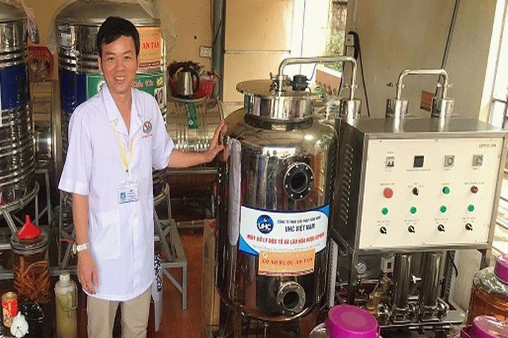 Ứng dụng công nghệ siêu âm & từ trường thúc đẩy nhanh quá trình lão hóa rượu