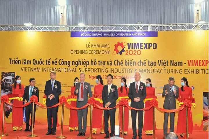 Khai mạc Triển lãm Quốc tế về Công nghiệp hỗ trợ và Chế biến chế tạo Việt Nam - VIMEXPO 2020