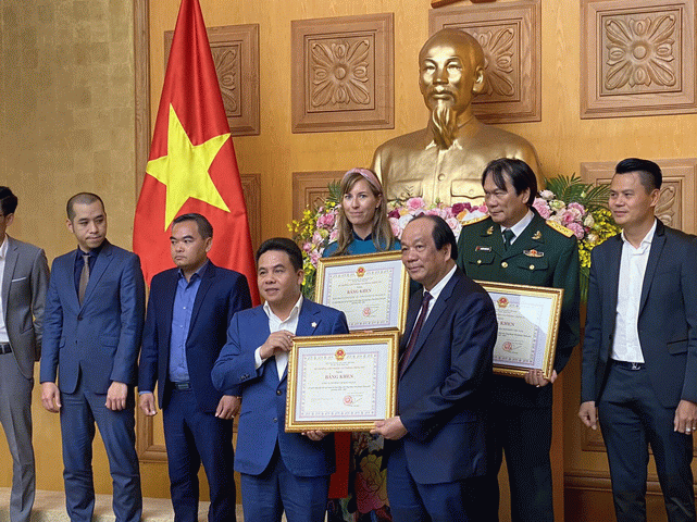 HABECO được trao tặng Bằng khen của Bộ trưởng, Chủ nhiệm Văn phòng Chính phủ