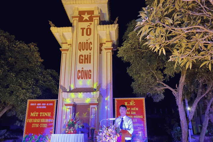 Nhiều hoạt động thiết thực kỷ niệm 75 năm Ngày Thương binh – Liệt sỹ