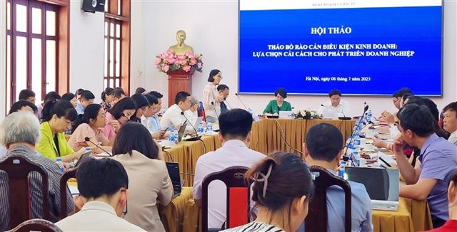 Cần tháo bỏ rào cản điều kiện kinh doanh để phát triển doanh nghiệp