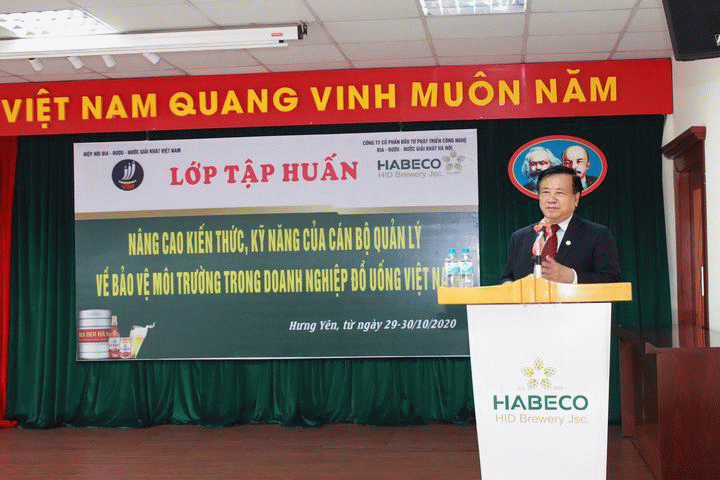 VBA tổ chức tập huấn về quản lý môi trường trong doanh nghiệp Đồ uống Việt Nam
