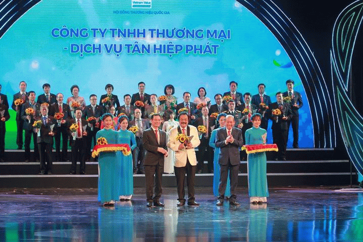 Sản phẩm của Tân Hiệp Phát lần thứ 6 liên tiếp đạt Thương hiệu Quốc gia