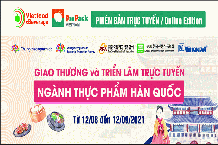 Lần đầu tiên Triển lãm Quốc tế Thực phẩm và Đồ uống Việt Nam tổ chức online