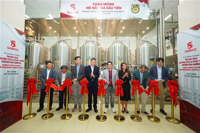 SABECO ra mắt Trung tâm Nghiên cứu và Phát triển Ngành Bia SABECO, hướng đến phát triển ngành Đồ uống Việt Nam ngang tầm thế giới