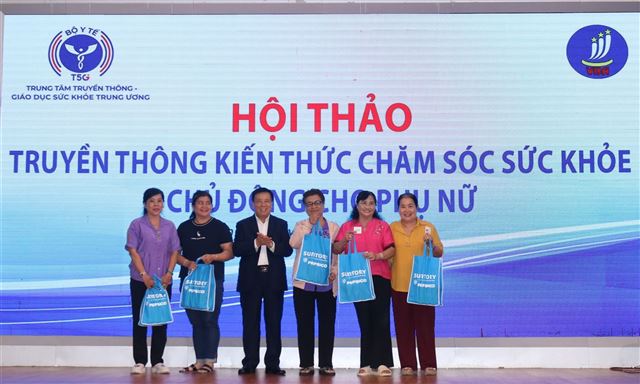 Ngành Đồ uống chung tay truyền thông chăm sóc sức khỏe chủ động cho phụ nữ
