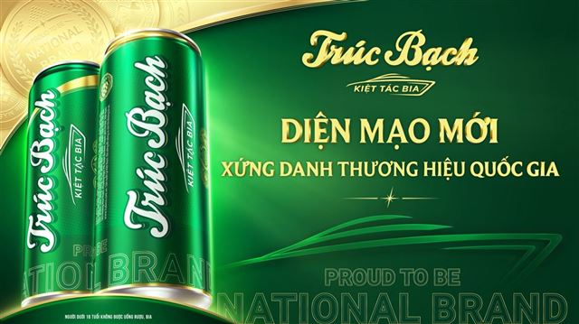 Bia Trúc Bạch - Diện mạo mới, xứng danh Thương hiệu Quốc gia