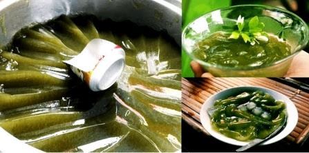 Thạch găng xanh biếc tuổi thơ