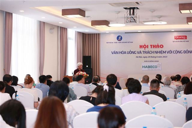 Nhiều cơ quan báo, đài đưa tin về Hội thảo “Văn hóa uống và trách nhiệm với cộng đồng”