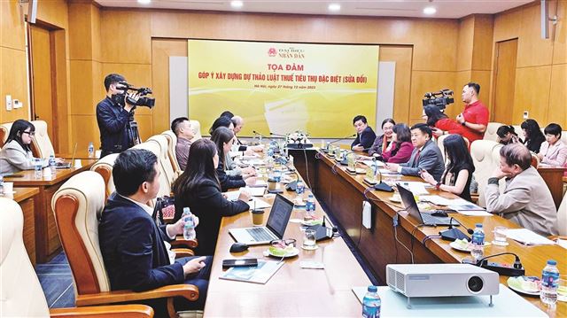 Dự thảo Luật Thuế Tiêu thụ đặc biệt (sửa đổi): Cần bảo đảm môi trường kinh doanh ổn định, thuận lợi