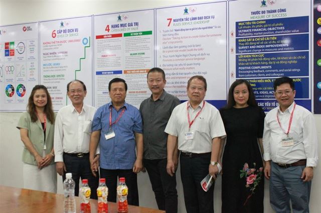 Lãnh đạo VBA thăm và làm việc với Tập đoàn Tân Hiệp Phát