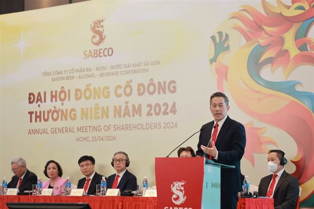 SABECO đạt mục tiêu tiếp tục tăng trưởng năm 2024