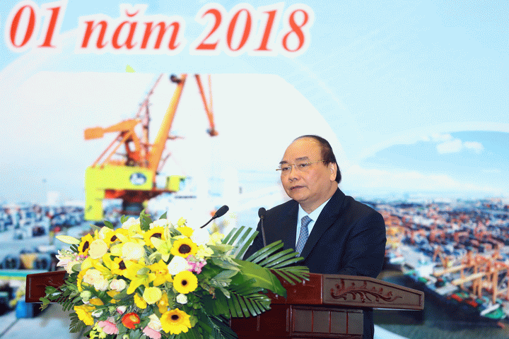 Thủ tướng Chính phủ Nguyễn Xuân Phúc dự Hội nghị tổng kết năm 2017 ngành Công Thương