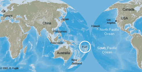 Động đất 7,2 độ richter xảy ra tại Fiji