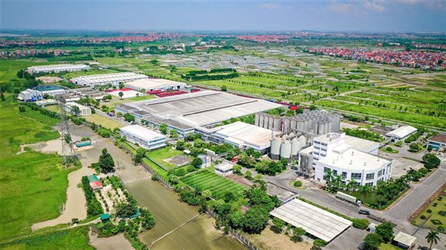 Một nhà máy xanh trên đất Mê Linh