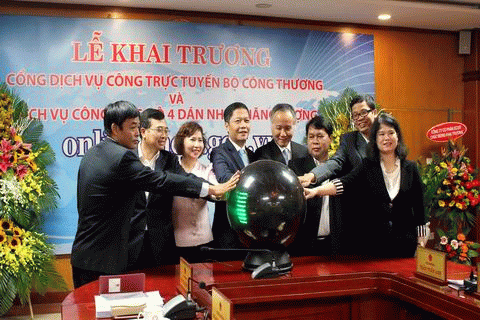 Bộ Công Thương khai trương Cổng Dịch vụ công trực tuyến