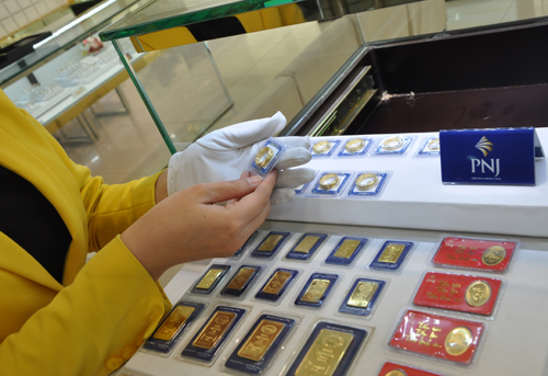 Vàng miếng SJC lên cao nhất 3 tháng
