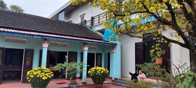 Chở mùa Xuân về với ngoại