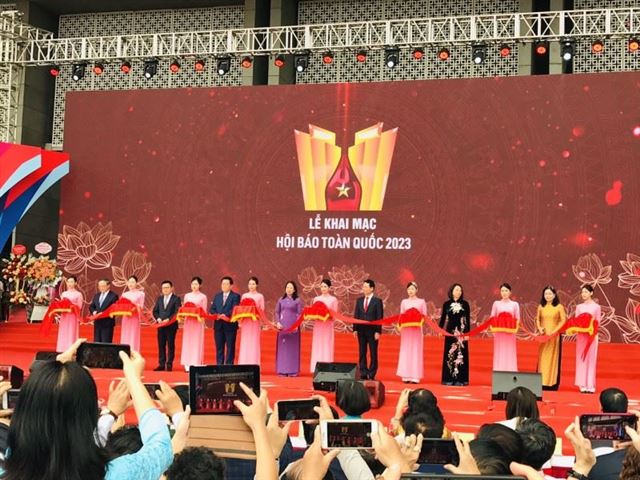 Khai mạc Hội báo toàn quốc 2023: Đoàn kết – Chuyên nghiệp – Văn hóa - Sáng tạo