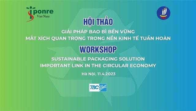 Giấy mời tham dự Hội thảo “Giải pháp bao bì bền vững – Mắt xích quan trọng trong nền kinh tế tuần hoàn”