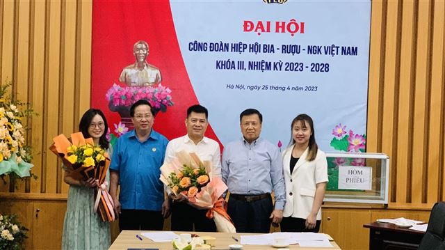 Đại hội Công đoàn Hiệp hội Bia – Rượu – Nước giải khát Việt Nam nhiệm kỳ 2023- 2028