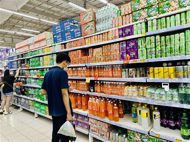 Đề xuất không áp thuế tiêu thụ đặc biệt đối với nước giải khát có đường