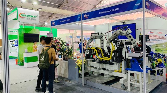 Trên 250 gian hàng quy tụ tại Hội chợ Công nghiệp hỗ trợ Hà Nội năm 2023