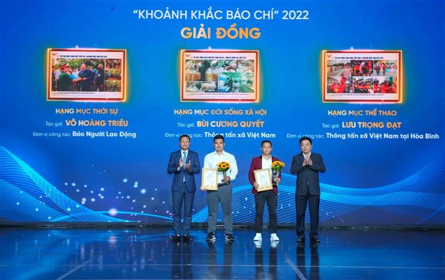 Giải thưởng “Khoảnh khắc báo chí” còn nhiều tiềm năng để khai thác, phát triển...