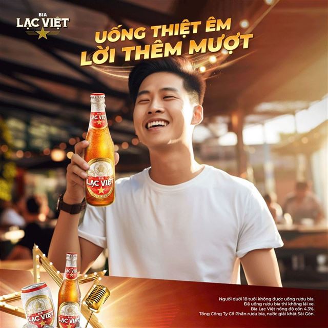 Sản phẩm của SABECO vang danh tại giải thưởng bia thế giới 2024 -  Bia Lạc Việt được công nhận là “Bia Lager Nhẹ Ngon nhất Thế giới”
