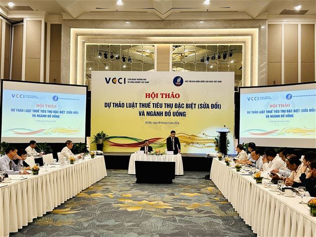 VCCI kiến nghị lùi lộ trình tăng thuế TTĐB từ năm 2028