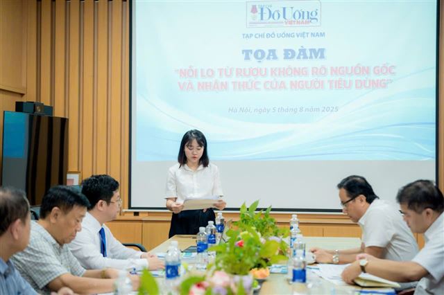 Tạp chí Đồ Uống Việt Nam tổ chức Tọa đàm “Nỗi lo từ rượu không rõ nguồn gốc và nhận thức của người tiêu dùng”