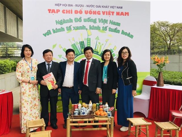 Album ảnh Tạp chí Đồ uống Việt Nam tham gia Hội báo toàn quốc 2023